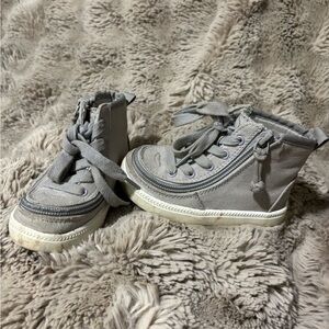 Gray Kids High-Top Billy Sneakers